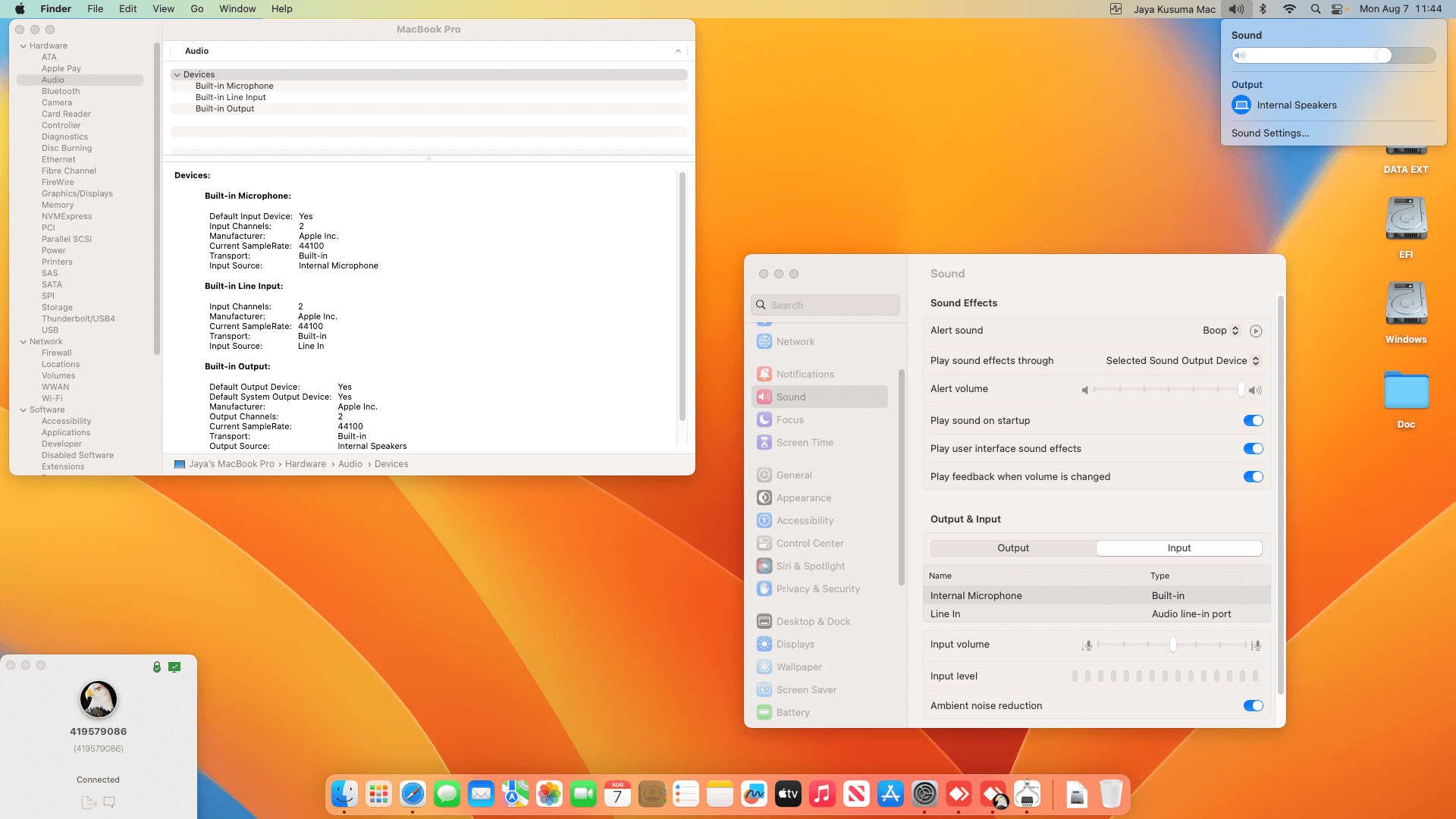 MSI Gaming GL65 Leopard 10SEK 423ID [CometLake   Intel UHD 630 + I2C]   OpenCore 1